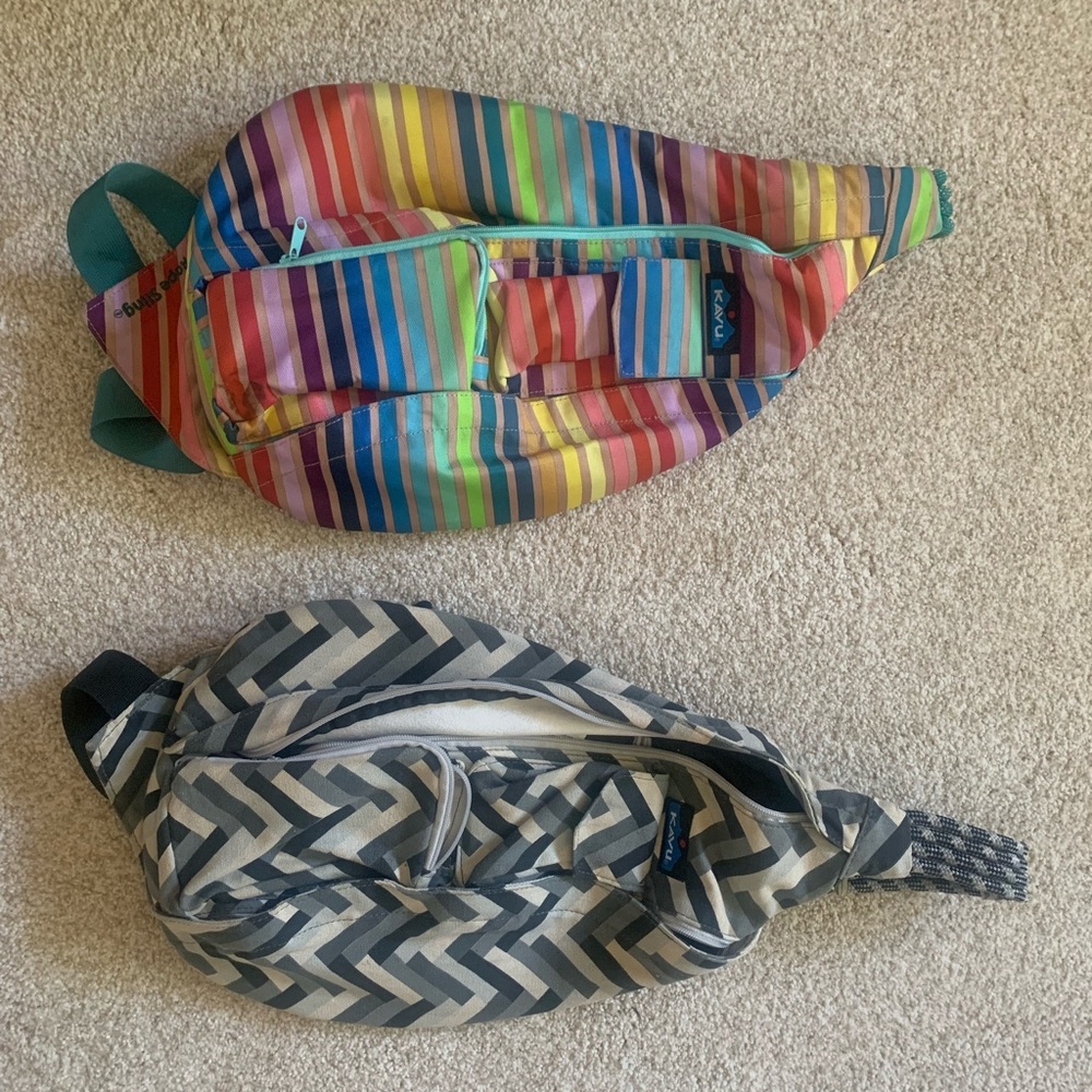 Kavu Red and Blue Bags Accessories